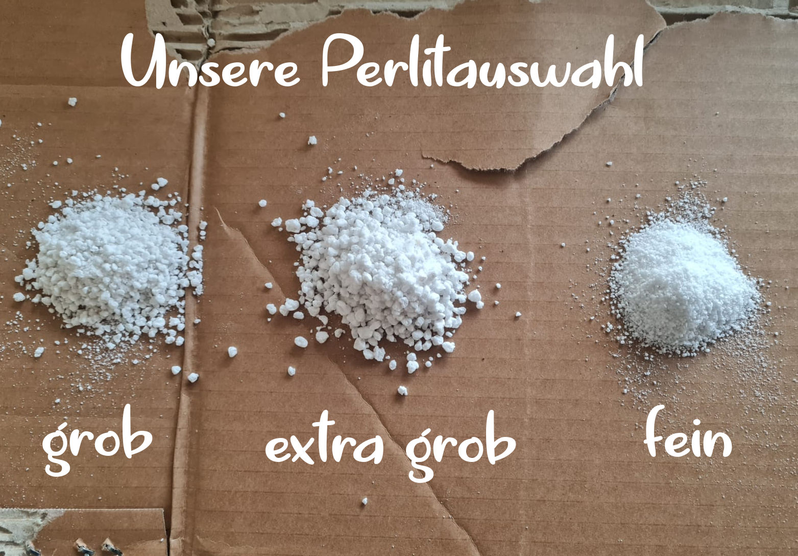 Perlite selection