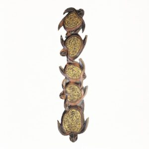 Wanddekoration aus Schildkröten