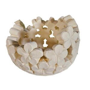 Frangipani Lample ¾-Kugel aus robustem Betonguss