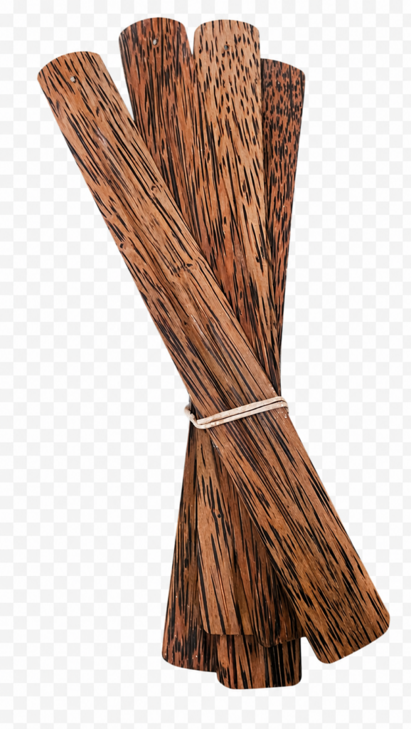 Räucherstäbchen Halter aus Palmenholz